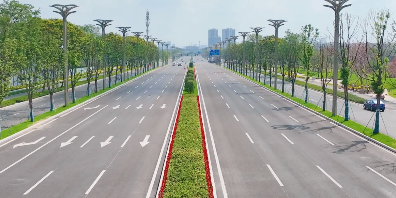 太炫酷啦！德陽首條“智慧道路”試通車！位置在……